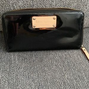 Kate Spade patent leather wallet